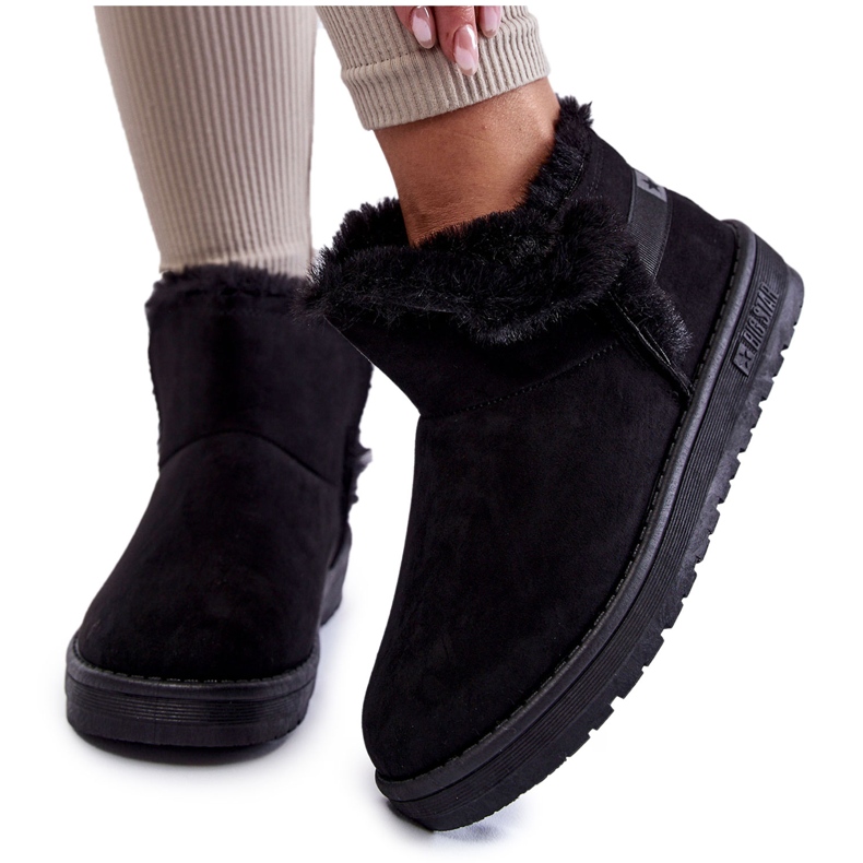 Botas de nieve negras para mujer Big Star KK274622 negro Botas de nieve negras para mujer Big Star KK274622 negro