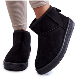 Botas de nieve con aislamiento para mujer Big Star KK274288 Negro