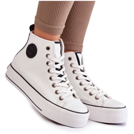 Zapatillas altas con aislamiento para mujer Big Star KK274170 White blanco