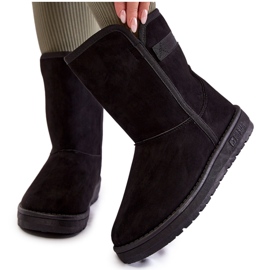 Botas altas de nieve para mujer Big Star KK274618 Negro