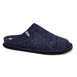 Pantuflas Clásicas de Hombre Big Star KK176004 Azul Marino