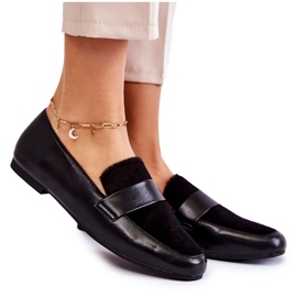 Mocasines Mujer Piel La.Fi 210018B-PUF Negro