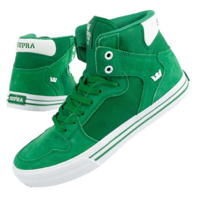 DC zapatillas Supra Vaider M 08044-301 verde