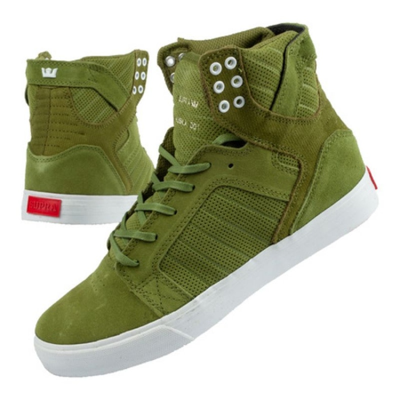 DC zapatillas Supra Skytop M 08003-371 verde
