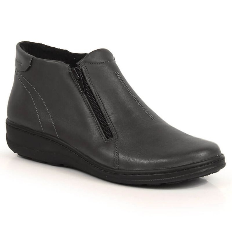 Botas cómodas de piel con aislamiento Helios W H642E gris