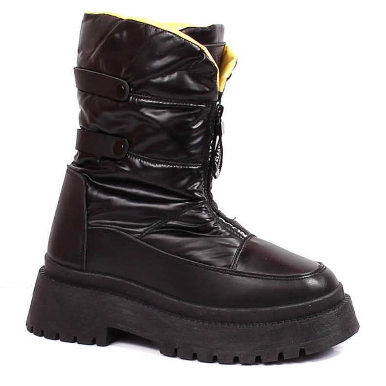 Vinceza W JAN168 botas de nieve acolchadas negro Vinceza W JAN168 botas de nieve acolchadas negro