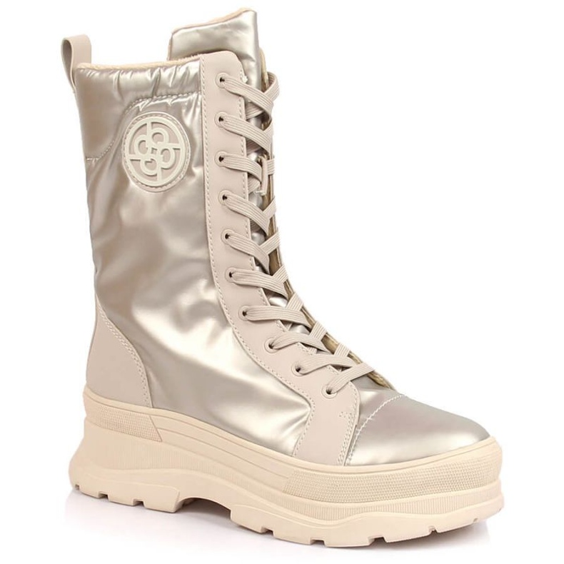 Botas nieve metalizadas Bugatti W INT1800 beige