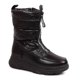 Botas de nieve con cremallera Potocki W WOL120A negro