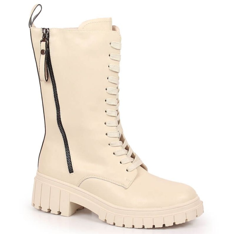 Botas insuladas de piel Artiker W HBH38B beige