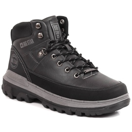 Botas negras de hombre Big Star KK174120 negro