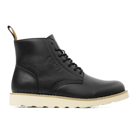 Big Star Zapatos de piel para hombre altos negros Buster Bustagrip