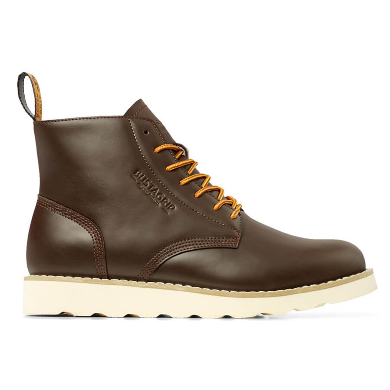 Zapatos de piel para hombre altos marrón Buster Bustagrip