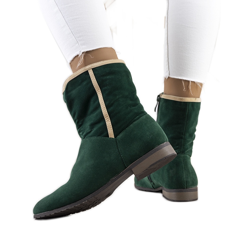 PA1 Botas Lersey clásicas verdes beige