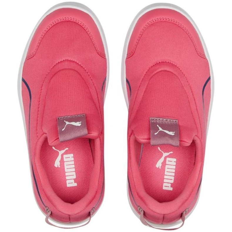 Zapatillas Puma Courtflex v2 Slip On Ps 374858 12 rosado