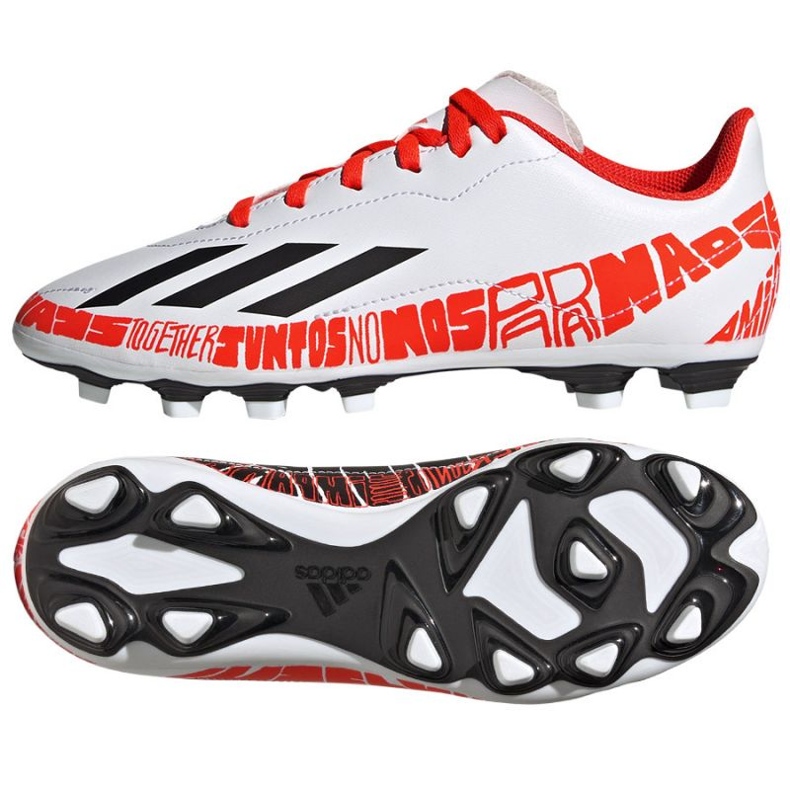 Botas de fútbol Adidas X Speedportal.4 FxG Jr GW8398 multicolor blanco
