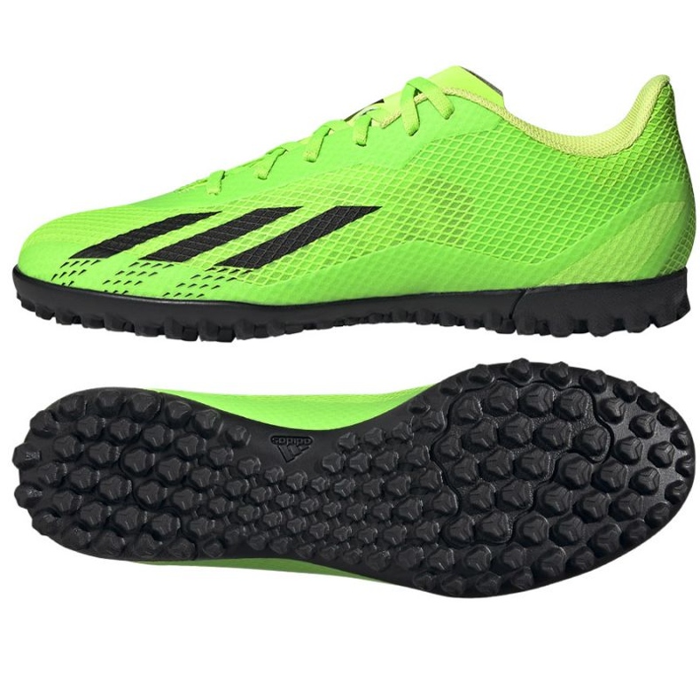 Botas de fútbol Adidas X Speedportal.4 Tf M GW8507 verde verde