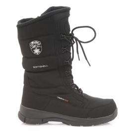 American Club Botas de softshell de American Children con membrana negra SN12/22 negro