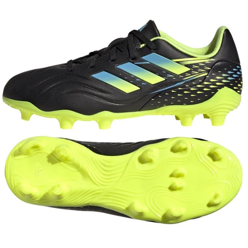 Botas de fútbol Adidas Copa Sense.3 Fg Jr GZ1384 negro negro