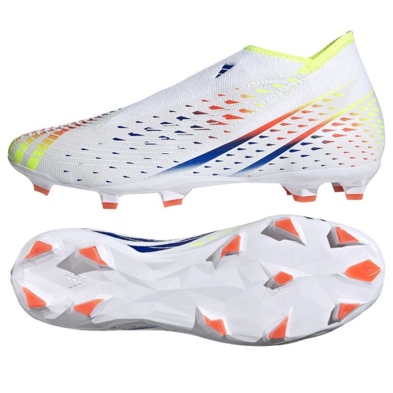 Adidas Predator Edge.3 Ll Fg M GW0999 botas de fútbol blanco blanco