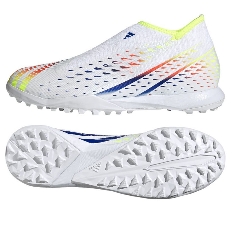 Botas de fútbol Adidas Predator Edge.3 Ll Tf M GV8532 blanco blanco