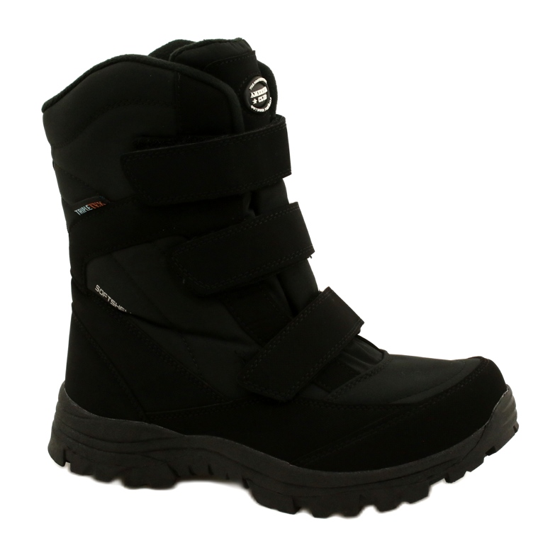 American Club Botas Softshell Abrigadas Con Velcro SN05/22 Negro