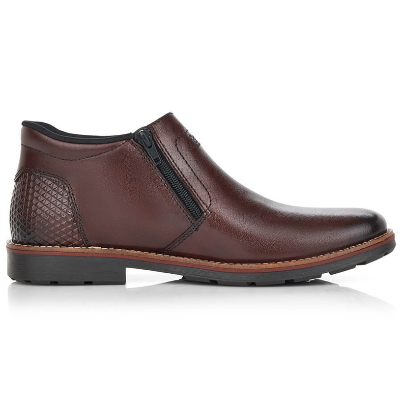 Botas hombre piel marron Rieker 15398 marrón