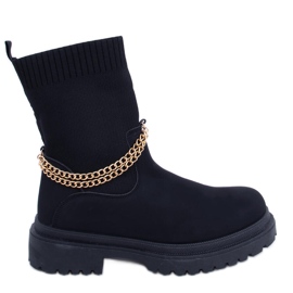 PA1 Botas con parte superior Jesse Black flexible negro