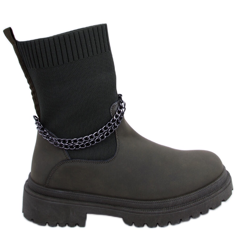 PA1 Botas con una parte superior flexible Jesse Blackish Green verde