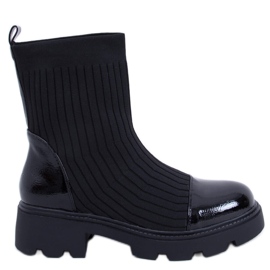 PA1 Botas con una parte superior flexible Darin Black negro