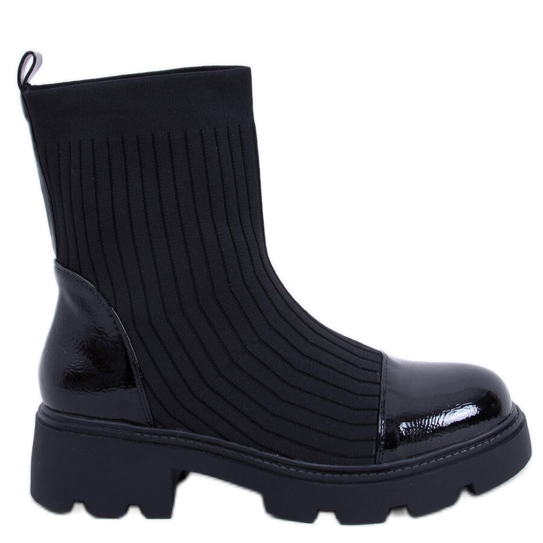 PA1 Botas con una parte superior flexible Darin Black negro