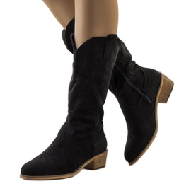 Botines negros