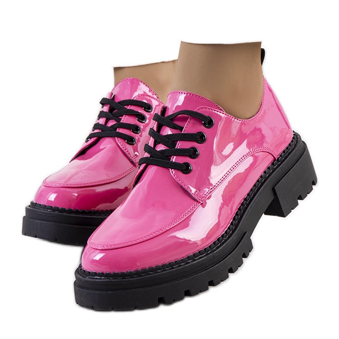 PA1 Zapatos lacados rosas de Tianna rosado
