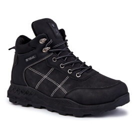 NEWS Botas cálidas negras para hombre Allan Black Trappers negro