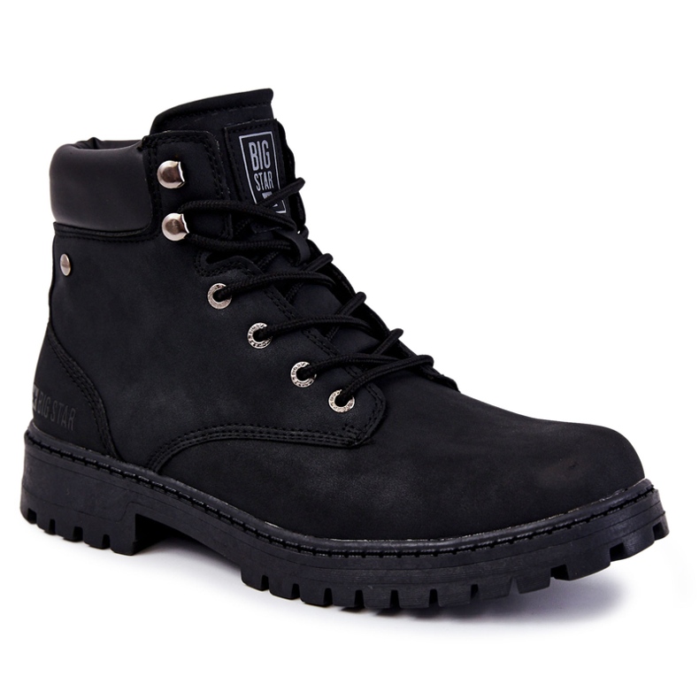 Botas de Hombre Memory Foam Big Star KK174209 Negro
