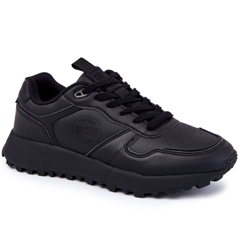 Zapatillas Deportivas Clásicas Para Hombre Memory Foam Big Star KK174232 Negro