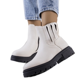 Botines beiges Botines beiges