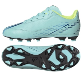 Botas de fútbol Adidas X Speedportal.4 FxG Jr GW8498 azul azul