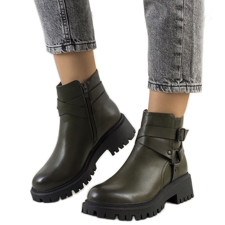 Botas de mujer Meraz verde