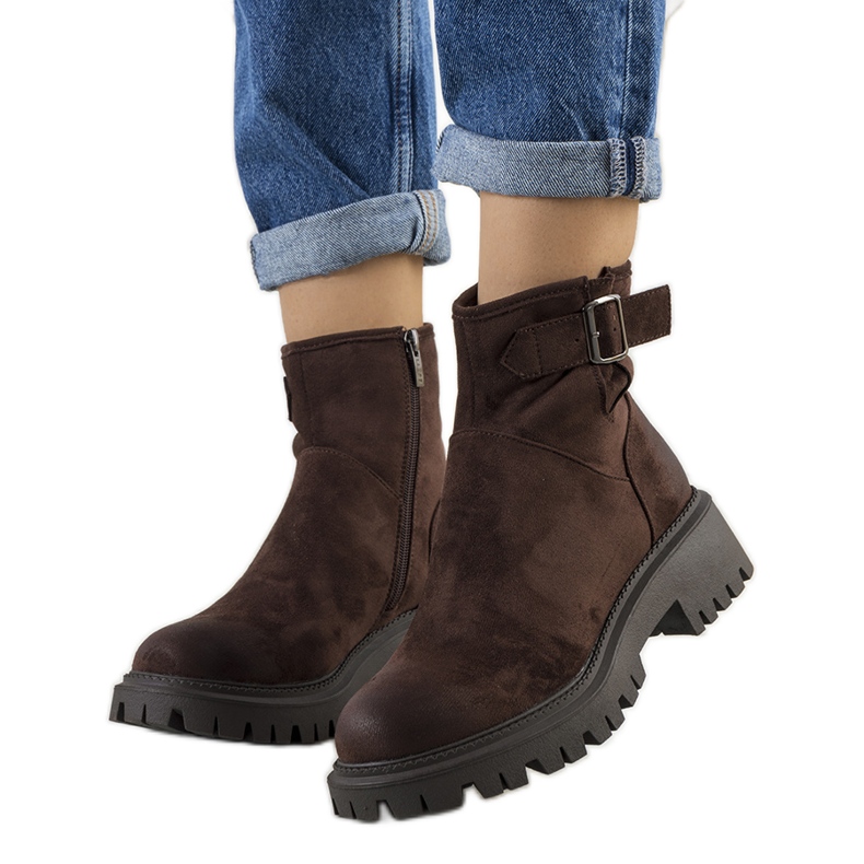 Botas marrones de Alejandra marrón