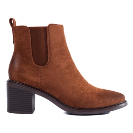 Botines marrones de mujer marrón Botines marrones de mujer marrón