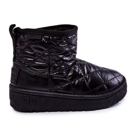Botas de nieve cálidas negras para niños Big Star KK374242 negro