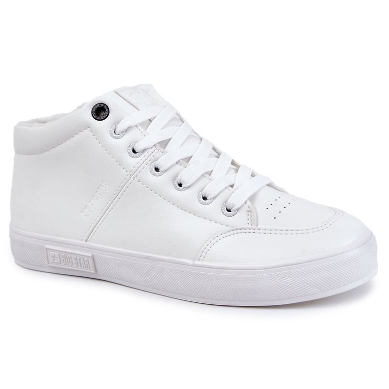 Zapatillas clásicas de cuero para hombre Big Star KK174347 Blanco