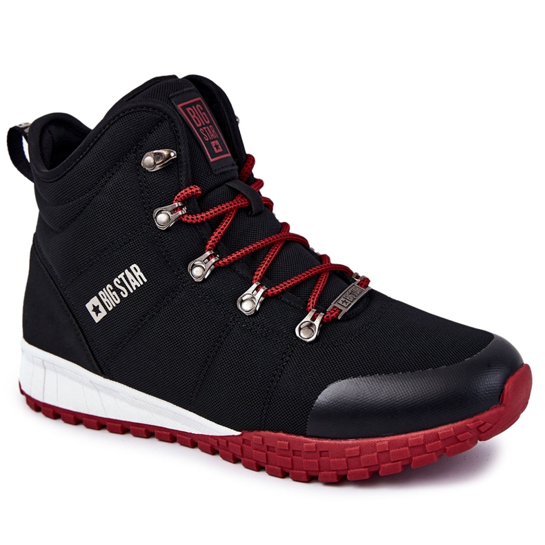 Zapatos Trekking Hombre Memory Foam Big Star KK174112 Negro