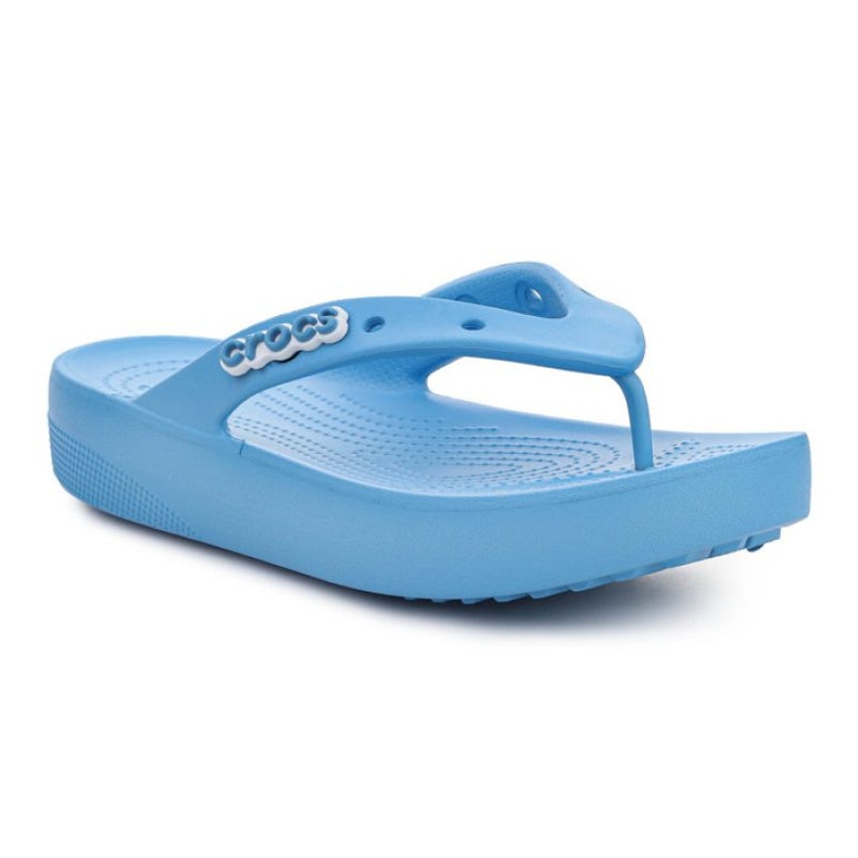 Crocs Classic Platfrom Flip W 207714-4TB azul
