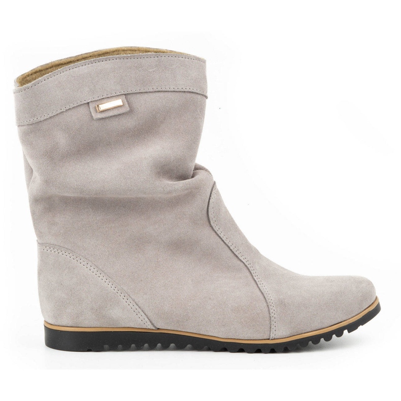 Olivier Botas de cuero Warmed by Emi gris claro Olivier Botas de cuero Warmed by Emi gris claro