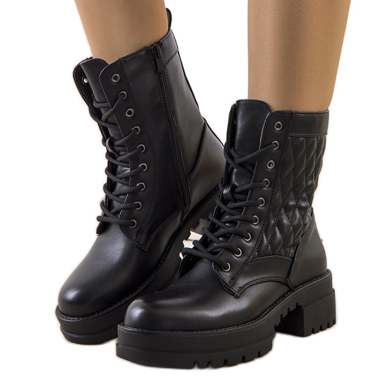 PA1 Botas de montaña de mujer Mezza negras negro