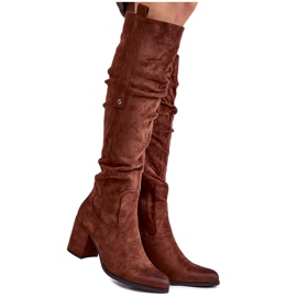PL4 Botas Mosqueteras Ante La.Fi 270065FX-SU Marrón