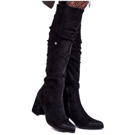 PL4 Botas Mosqueteras Ante La.Fi 270065B-SU Negro