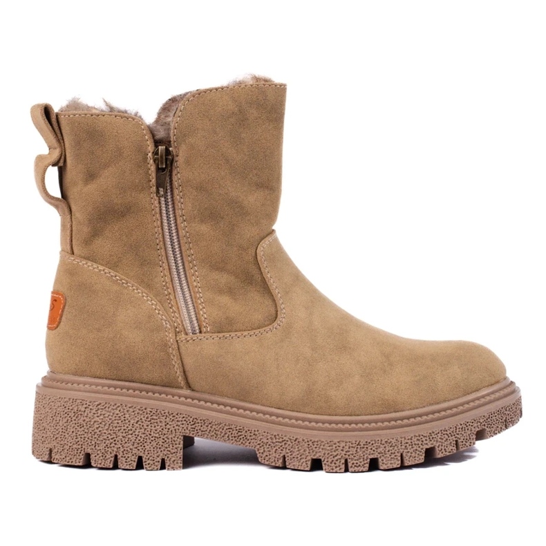 Botas aislantes de mujer. marrón