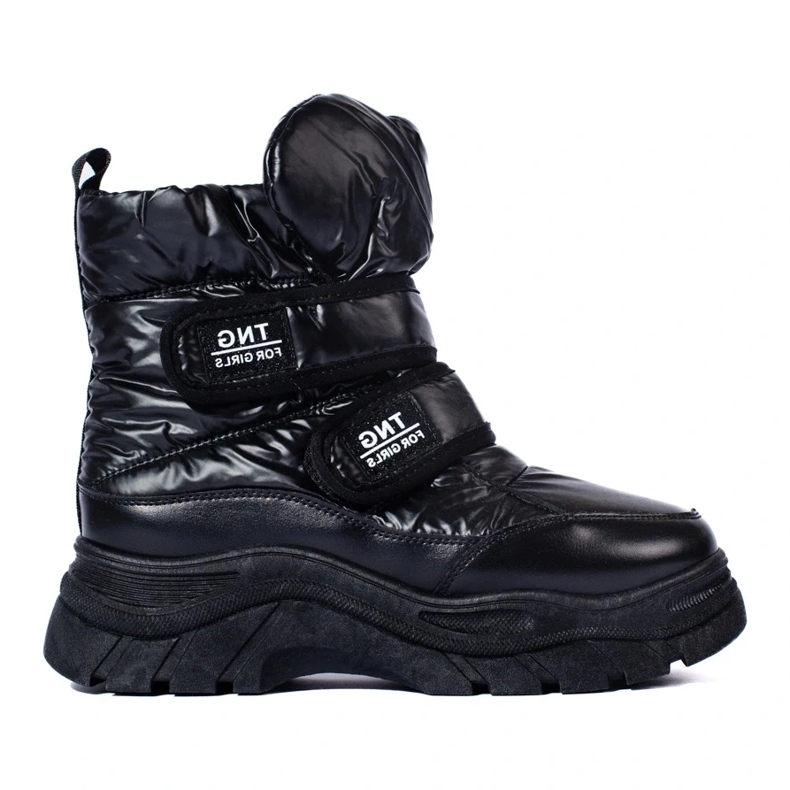 W. Potocki Cálidas botas de nieve para mujer de Potocki negro